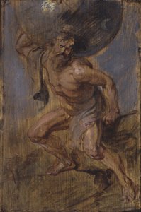 天を支えるアトラスc.1637 作： Peter Paul Rubens